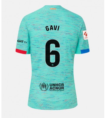Barcelona Paez Gavi #6 Replica Third Stadium Shirt 2023-24 Short Sleeve